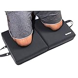 Knee Pads for Men Women Garden Kneeling Pads Extra Thick Knee Pads Memory Foam Kneeling Pad for Bathing Yoga Knee Cushion (Gray)