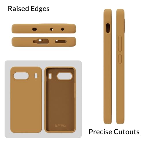 Image of SPRIG Compatible with OnePlus Nord 4 Premium SilkTone Back Cover Drop Tested Shock Proof Mobile Case for Men, Women, Boys and Girls with Camera Protection (Golden Brown)