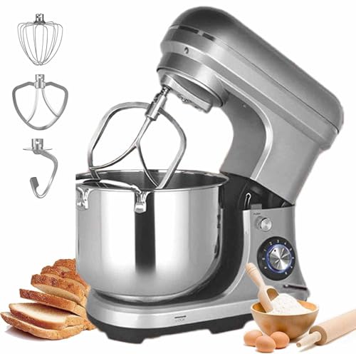 3-in-1 Electric Stand Mixer, 10L Bowl 2000W Kitchen Mixer, Household Food Mixers Include Dough Hook, Beater and Whisk, Bread Cake Mixer for Baking and Most Home Cooks