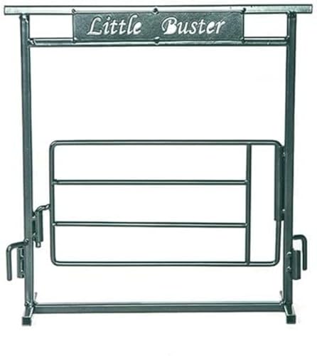 Little Buster Toys Ranch Entry Gate - Green | 1:16 Scale All-Metal Farm Accessory | Collectible Ranch Display for Panels, Corrals & Holiday Farm Scenes