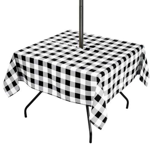 Poise3EHome Square Outdoor Tablecloth with...