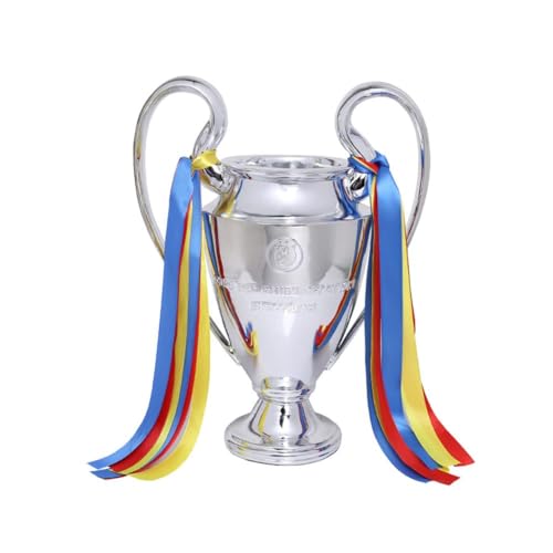 haobook Football Championship Trophy Replica League Trophy Big Ears Customized Trophy Football Fan Collectibles Office Bar Display Theme Decorative Souvenirs,77cm