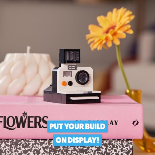 MAX Premium Retro Klemmbausteine von ZURU (Retro-Kamera) – Minis zum Sammeln, Unboxing-Spielzeug für Kinder, Kreative Spielsets