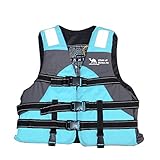 ENTRE NUBES Complementos de flotación para Mujer y Niños Homologado para Deporte acuático Sup Pesca Kayak Rafting Motos de Agua Barco Infantil (Altura 155-170 cm, Peso 45-60 kg)