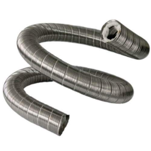 Flexible Insulated Vent Pipe (15') For Weil McLain Ultra Oil Boiler -  Amazon.com