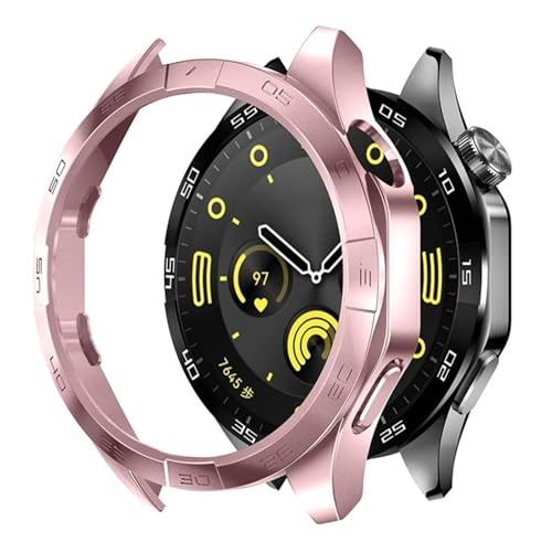 Coque Huawei Watch GT 4 46mm finition premium PC rigide antichoc bleu nuit
