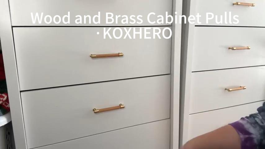 mid century modern dresser handles Satin Gold Century MCM 01 Drawer Pull