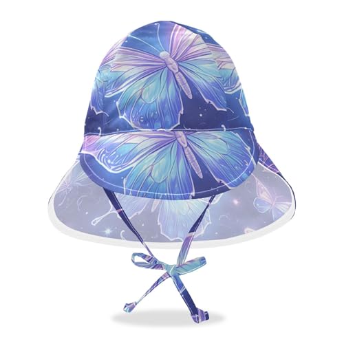 Infant Toddler & Kids Beach Hats Boy Summer Hats Toddler Girl UPF 50 Adjustable Traveling Camping Hat