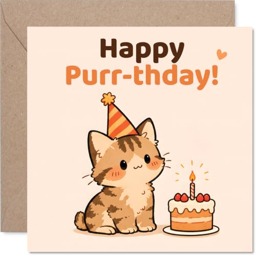 Carte anniversaire chats, exprimez-le avec vos moustaches