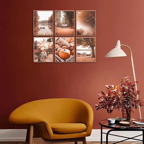 6pcs-Canvas-Wall-Art-Nature-Fall-Leaf-Tree-Poster-Print-Vintage-Farmhouse-Wall-Decor-for-Seasonal-Home-Gallery-Living-Room-Bedroom-Decoration-Unframed 6pcs Canvas Wall Art Nature Fall Leaf Tree Poster Print Vintage Farmhouse Wall Decor for Seasonal Home Gallery Living Room Bedroom Decoration Unframed