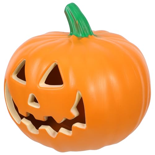 Linterna de calabaza LED resistente al clima Lurrose para decoración Halloween exterior