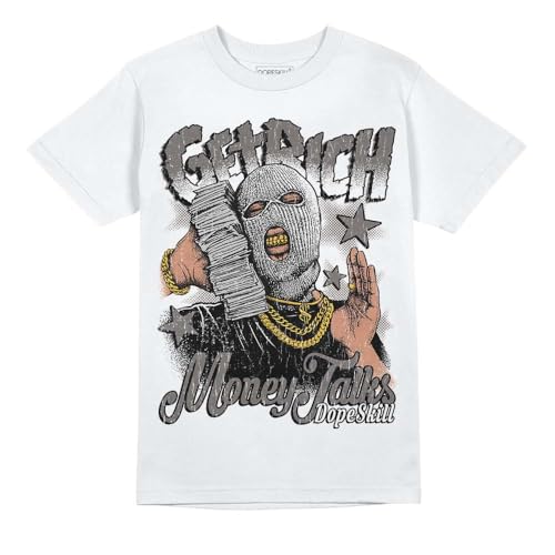 Image of DopeSkill Graphic Tee Streetwear Hip Hop Hypebeast Street Style Unisex T-Shirt Sneaker Colour Matching Shirts Cool Flexing