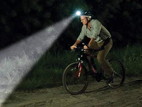 Rechargeable Headlamp,1500 Lumen High Bright Zoom LED Head Lamp,Large Battery-Powered Waterproof Headband Lamp with 4 Modes and Adjustable Headband Perfect For Outdoor Camping,Running,Cycling,Climbing 4