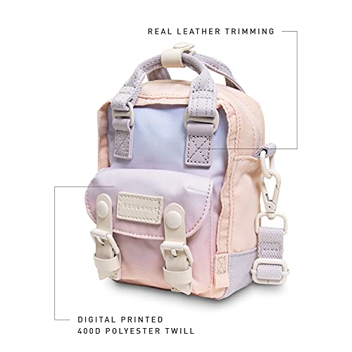 Doughnut Macaroon Tiny Sky Series 1L Women Girl Casual Crossbody Cell Phone Bag Purse Handbag (Sunrise)3