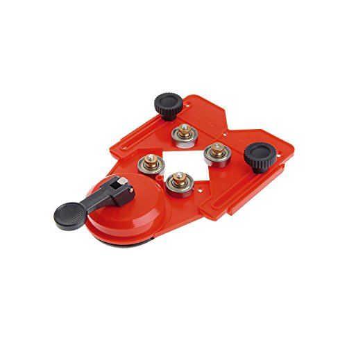 MuZuZi Orificio ajustable de la guía de taladro de 4-83mm Agujero del azulejo del vidrio Sierras