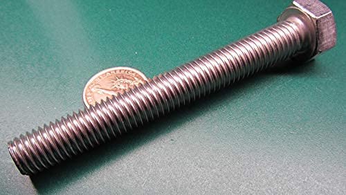 18-8 A2 Stainless Steel Hex Bolts FT M14 x 2 mm x 110 mm Long 5 pcs