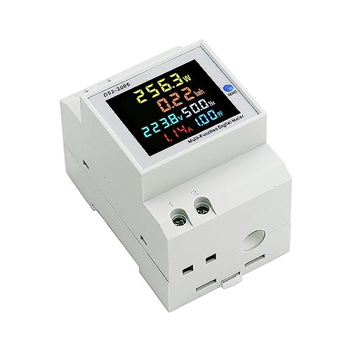 Moniteur AC volt MOBYAT pour réduire votre consommation kwh sur rail Din