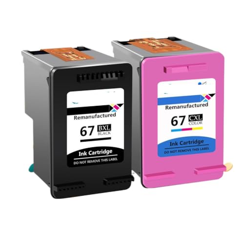 Cartouche d'encre 67XL compatible DeskJet Plus 4140 pour remplacer vos consommables vides