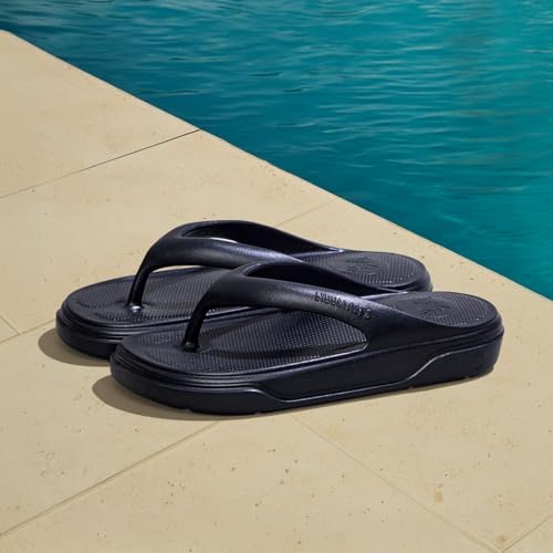 Image of Neeman's Cushers Flip Flops for Men | Powered by CushyVerse Technology for Ultimate Cushioning, Bounce & All-Day Comfort