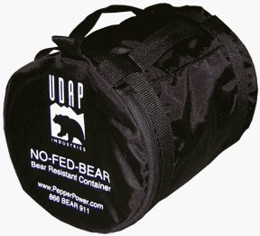 NO-FED-BEARUDAP Bear Resistant Canister Carrying Case Only, BCC