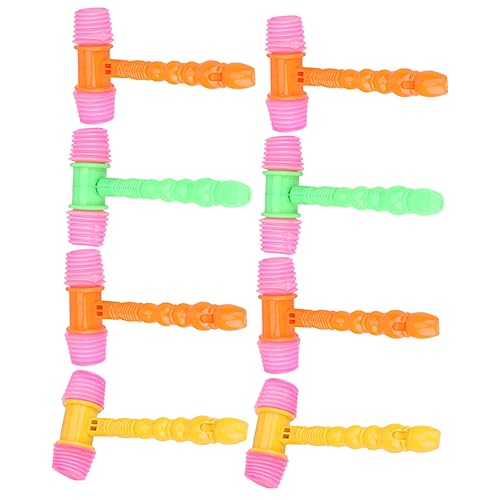 JOINPAYA 8pcs Interactive Pounding Party Prop for Cheering Hand Training Muscle Development Hammer Plaything for Engaging Fun Random Color