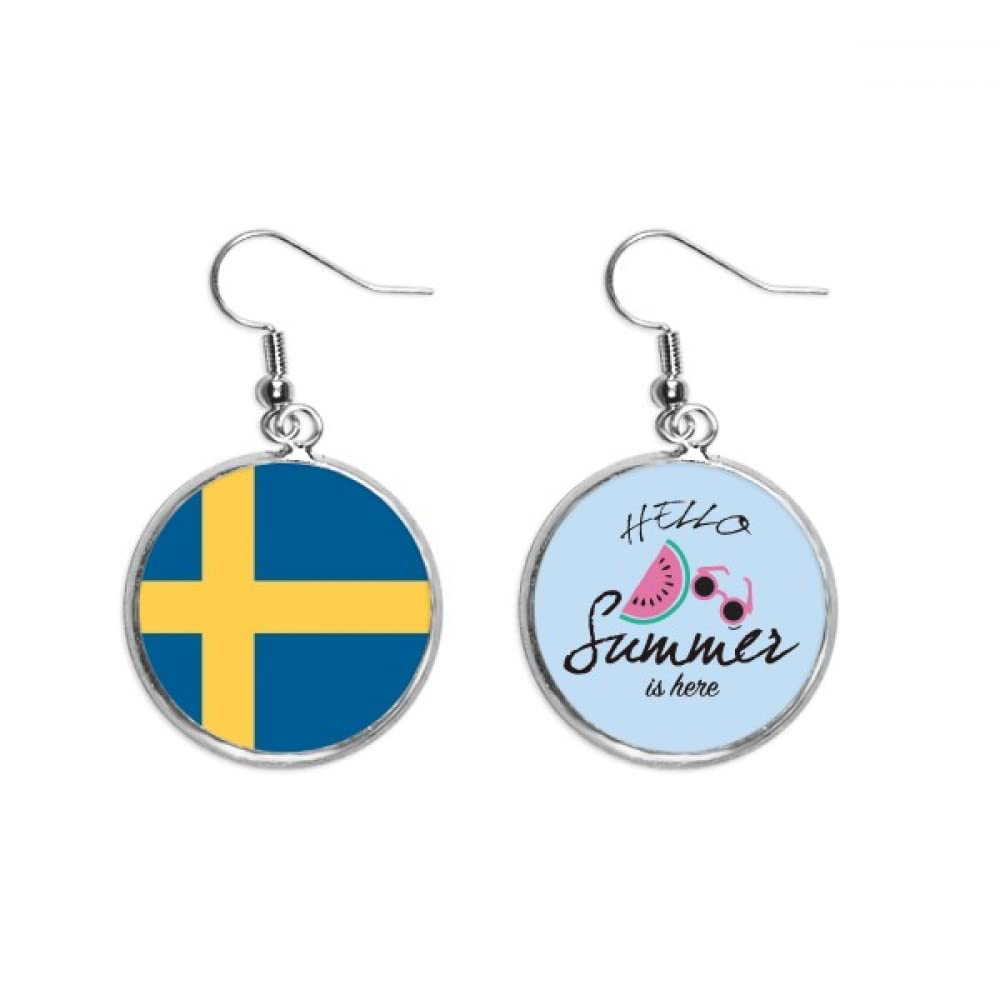 Pendientes de Suecia con forma de sandía para lucir en el lóbulo este verano 5