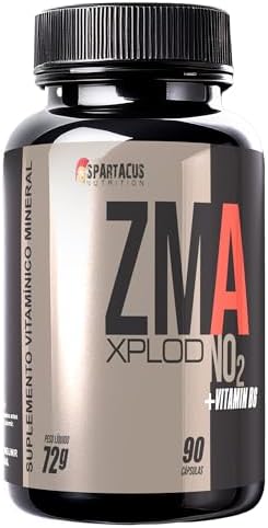 ZMA NO2 XPLOD Magnésio Zinco Cálcio Vitamina B6 90 Cápsulas Suple...