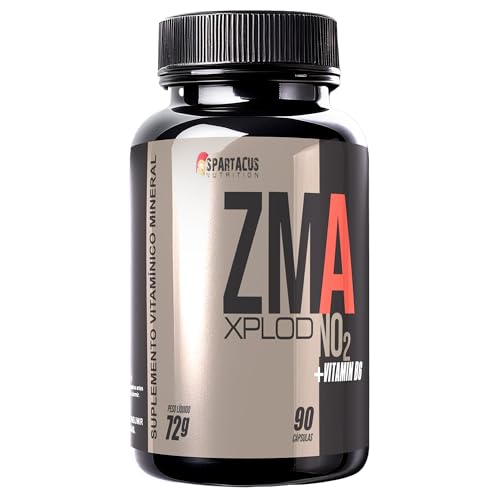 ZMA NO2 XPLOD Magnésio Zinco Cálcio Vitamina B6 90 Cápsulas Suplemento Alimentar Vitamínico Mineral Adulto Não Contém Glúten