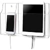 Muur Afstandsbediening Houder Acryl Telefoon Organizer Doos, Wandmontage Tablet for opladen Bed Afstandsbediening Tidy Desk Storage Organizer for Telefoon, TV Airco GLOBAL IGO (Color : Transparent)
