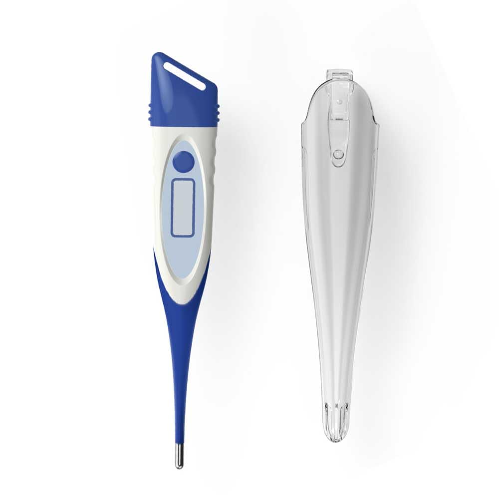 scala SC 1091 termómetro veterinario flex para grandes animales con punta de medición flexible