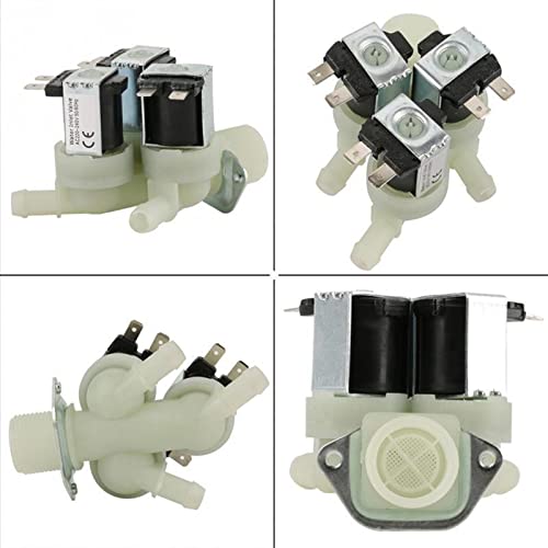 Électrovanne électrique AC 220V anti fuite d'eau avec filetage G3/4 normalement fermée