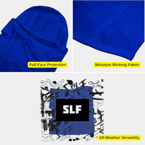 Image of SLEEFS Balaclava Face Mask Men & Women - Loose Fit, Breathable Ski Mask Shiesty for Football, Cycling - All Weather Use