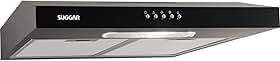 SUGGAR DEPURADOR DE AR SLIM 60CM 3 VEL. PRETO 110V DPS161PT