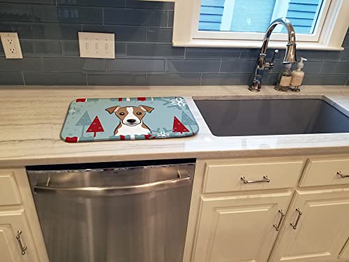 Tapis séchage vaisselle Jack Russell Terrier, cadeau idéal pour ami des animaux - 4