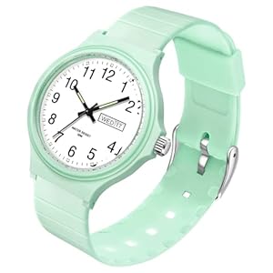 Women’s Watch Waterproof Ladies Watches Sport Wrist Watch Nurse Analog Simple Minimalist Casual Watch Dress Wristwatch with Day Date White Black Pink Gold Green Purple