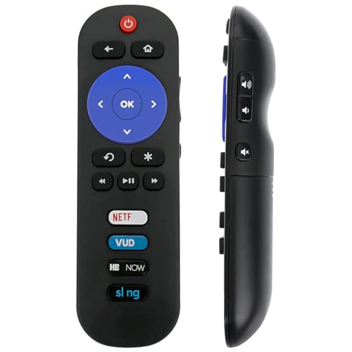 RC280 Replace Remote Control Applicable for TCL Roku TV 32S3850A 32S3850B 32S3850P 48FS3750 55FS3750 40FS3800 50FS3800 40FS4610R 48FS4610R 50FS3750 43S405 49S405 55S405 40S3800 55US57 50UP120 40FS3800