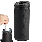 ♫Anti-rayures et : ce récipient à mouchoirs rond est fabriqué à partir d'ABS et de cuir de haute qualité, qui peut résister aux rayures et à l'abrasion. Il conserve sa forme et sa couleur même dans des conditions difficiles.