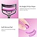 Kaasage Eyelash Curler with Pads, Lash Curler with 5 Extra Silicone Replacement Pads, Achieve Perfect Curls in 5 Seconds