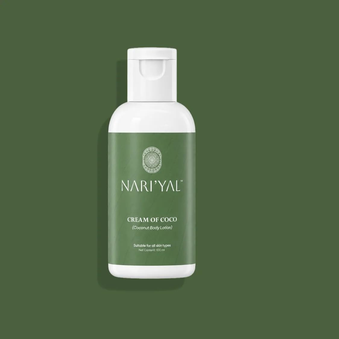 Nari'yal Cream of Coco Body Lotion 100ml | Coconut Oil + Niacinamide + Green Tea | Deep Hydration, Improves Skin Tone & Texture | Antioxidant Protection | All Skin Types | Unisex-image-41