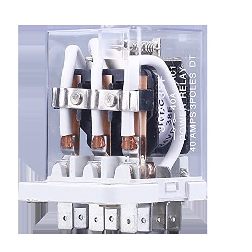 Relais 40A haute puissance JQX-38F avec coque résistance au feu et commutation DC 220V