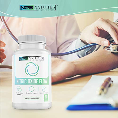 Nitric Oxide Supplements Nature's Pure Blend LArginine Blood