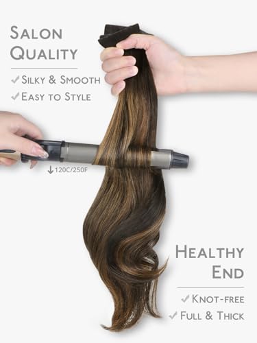 Image of WENNALIFE Invisi Edge 8cm Tape in Hair Extensions Human Hair
