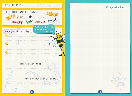 INBK47-1029-320 Happy Confident Me: Daily Journal - Gratitude And Growth Mindset Journal That Boosts Children'S Happiness, Self-Esteem thumb #3