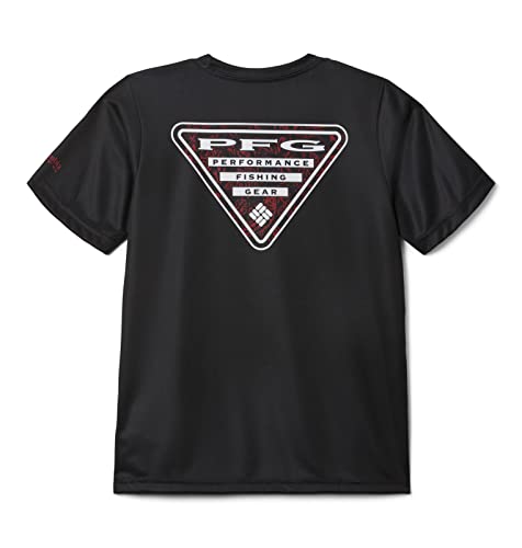 Image of Columbia Kids' Collegiate Terminal Tackle Short Sleeve Shirt