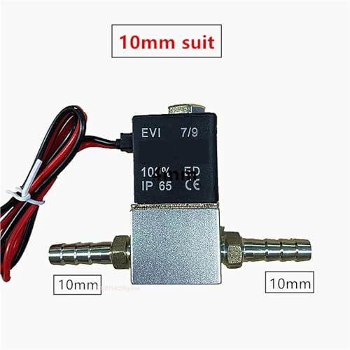 Vanne solénoïde 24V DC 1/4 pouce normalement close pour compresseur d'air - 3