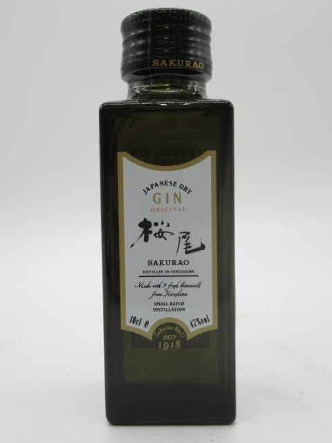 Amazon.co.jp: 【ミニサイズ】サクラオ 桜尾 ジャパニーズ ドライ ジン