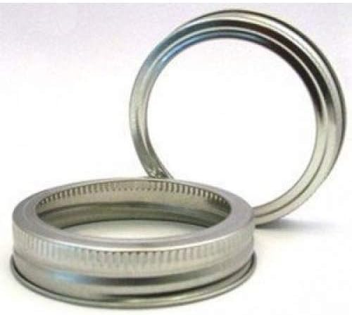 Mason Jar Screw Bands - Standard - pack of 12
