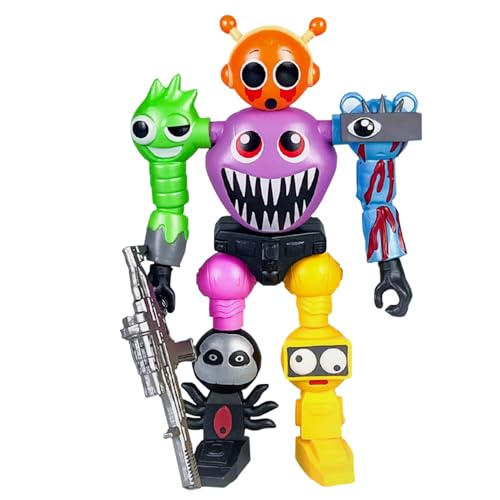 HTGWCG Giocattoli di Figura Creativa Figure, Giocattoli Colorati Per Bambini, per Ragazzi E Ragazze Appassionati Di Giochi, Figure di cartoni animati per regali da collezione (C)