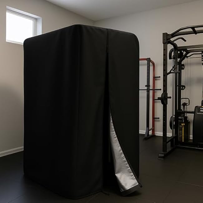 Protective Cover for Home Gym Set, 420D Oxford Gym Rack Cover for Home Exercise Equipment Set, Workout Equipment Protective, UV protection, Waterproof, Dustproof for Indoor or Outdoor