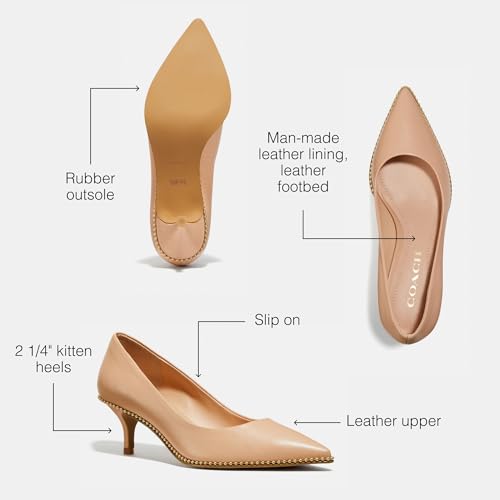 Coach Women's Jackie Leather Pump3